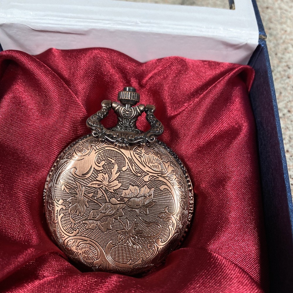 Quartz Pocket Watch In Box