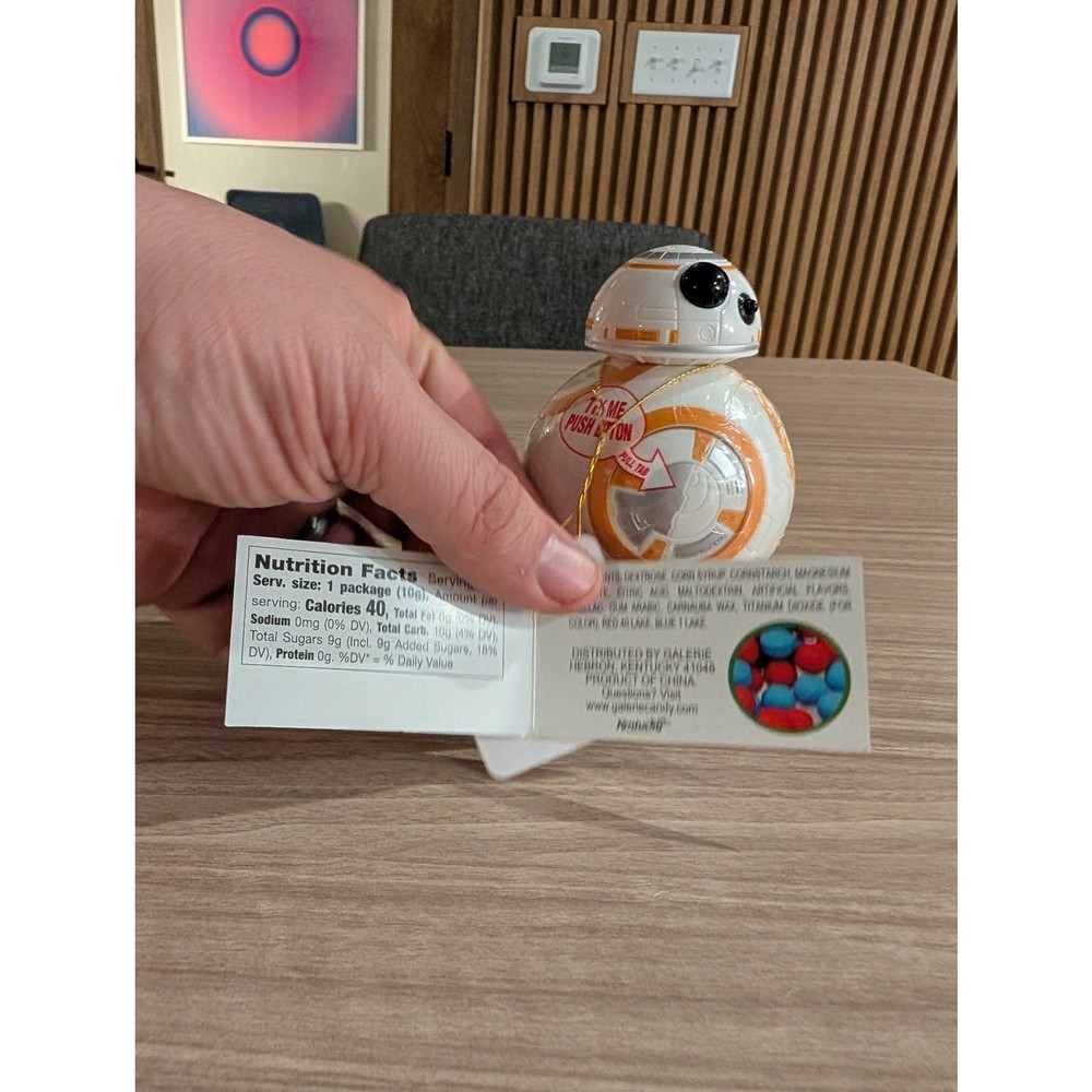 Star Wars Candy Dispenser With Candy New