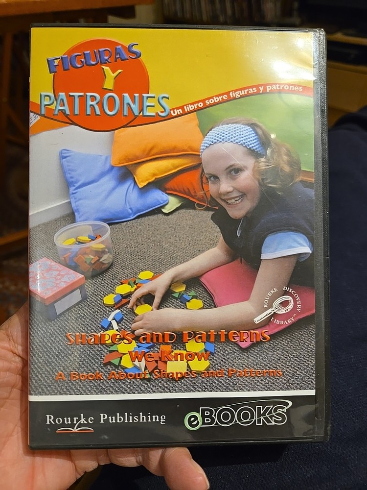 Figuras Y Patrones Bilingual (CD-Rom, 2008, Win/Mac) Interactive E-book - New!