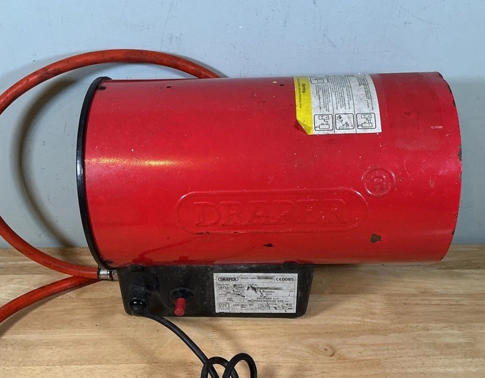 Draper PSH41 Propane / Butane Space Heater READ DESCRIPTION