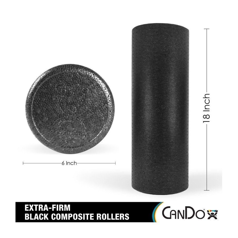 CanDo Foam Roller 6'' x 18''