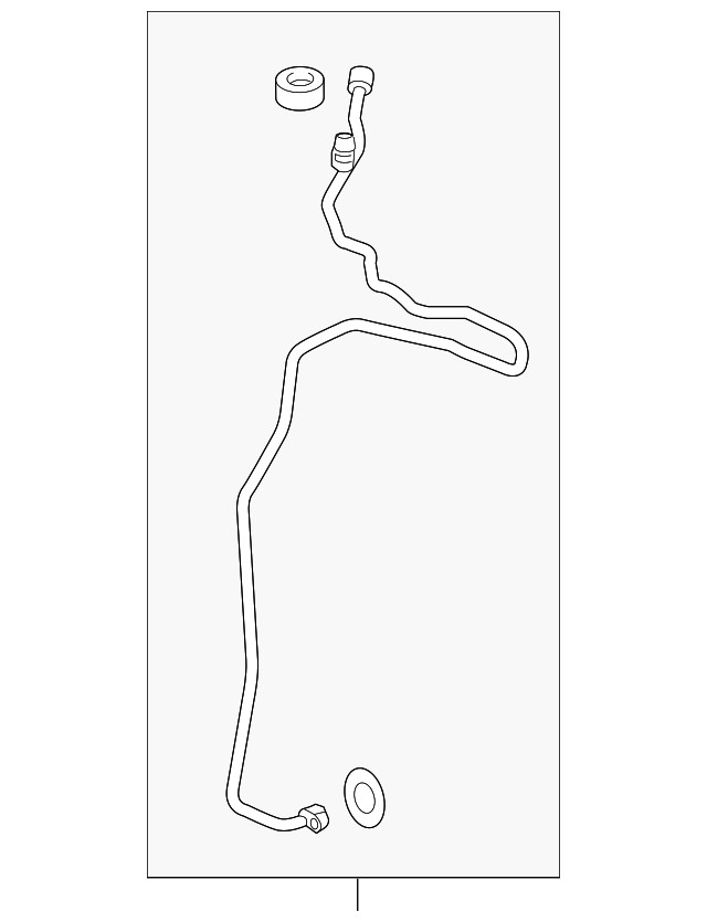 Genuine Honda AC Line 80341-TBA-A01