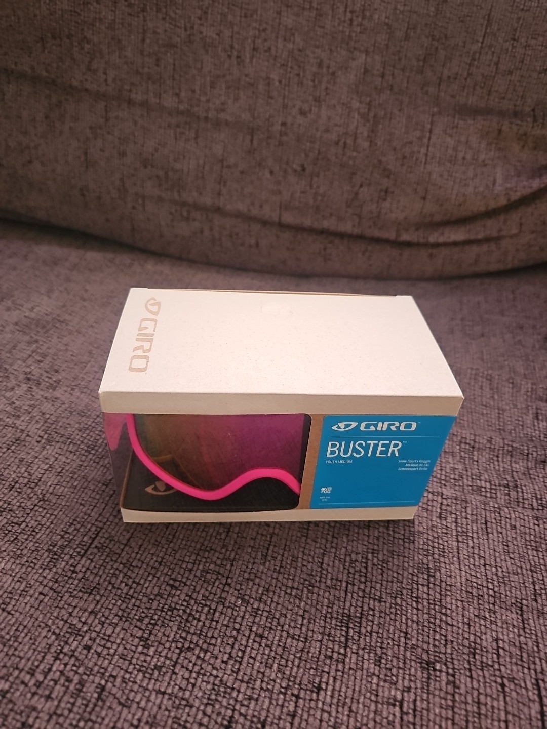 NEW Giro Buster Youth Medium Snow Sport Goggle Pink Bloom