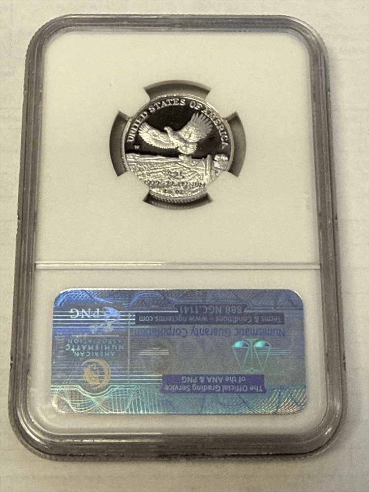 2000 $25 Proof Platinum Eagle NGC PF 70