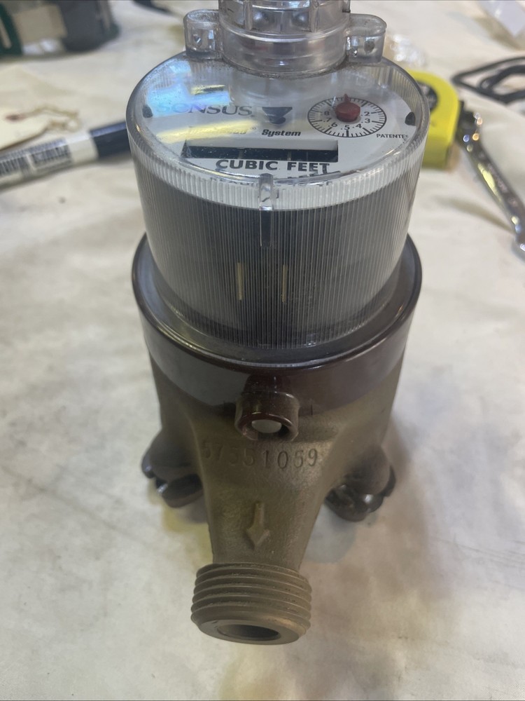Sensus 5/8 Water Meter Touch Read Display ( Cleaned And Tested).
