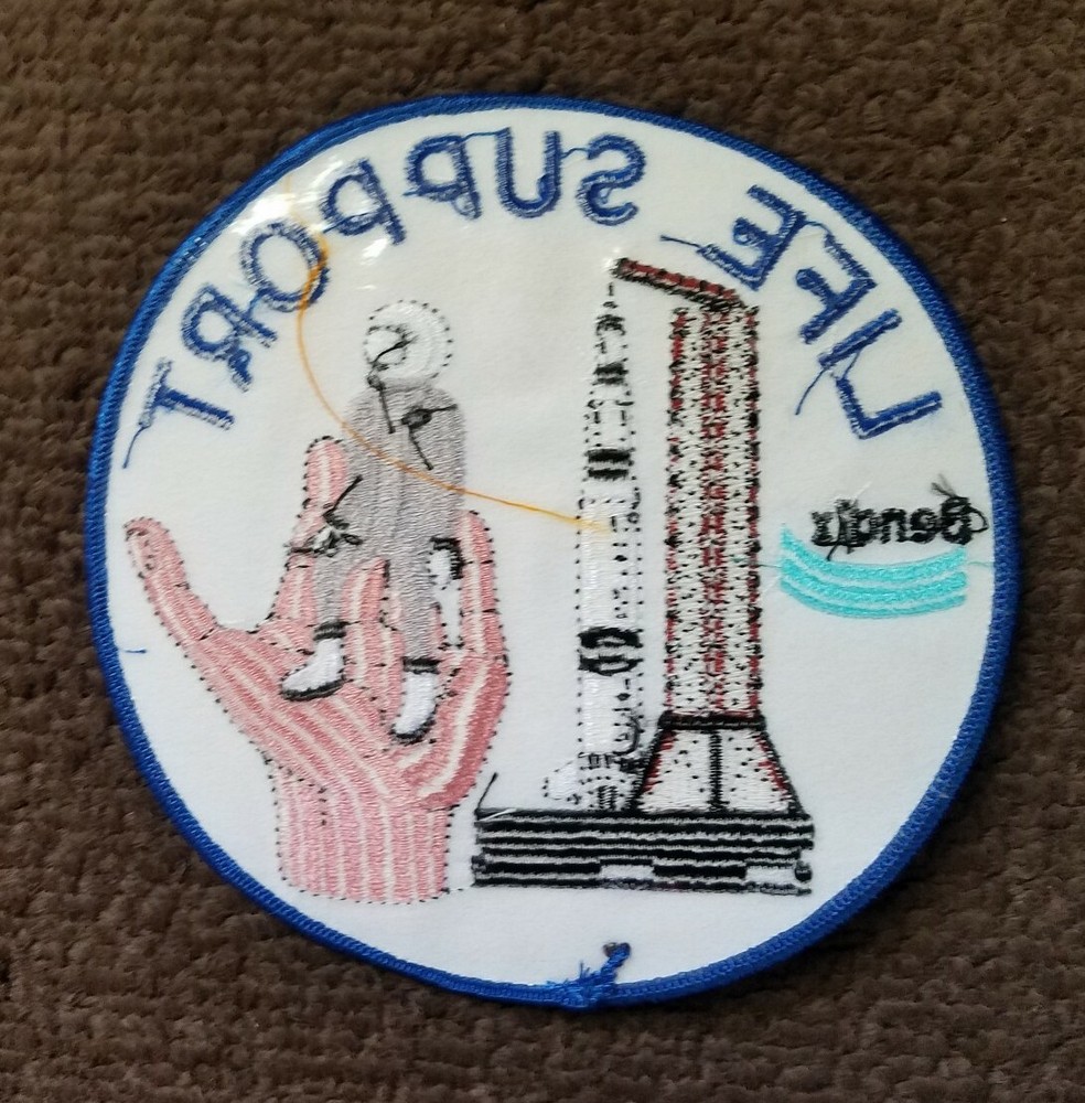 APOLLO NASA AEROSPACE MISSION BENDIX LIFE SUPPORT TEST FLIGHT USAF NASA PATCH