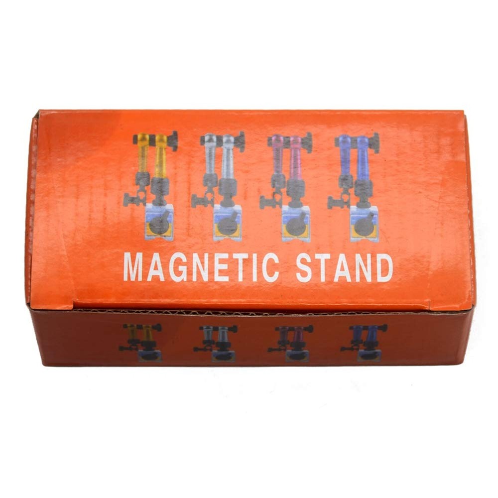 Red Adjustable Magnetic Base Holder for Digital Dial Indicator