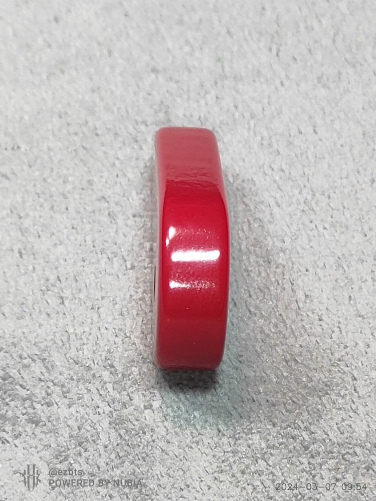 Bakelite Catalin Pinball Flipper Bat Cherry Red Nice One piece VHTF