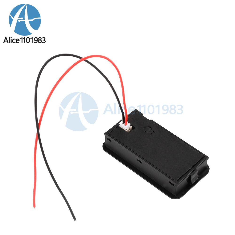 6136B LCD Battery Capacity Indicator Voltmeter Low Voltage Alarm High Precision