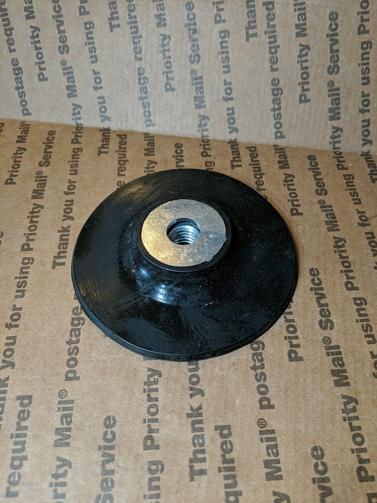 Eazypower 98013  5" x 5/8"-11 Threaded Backing Pad Disc for Angle Grinder