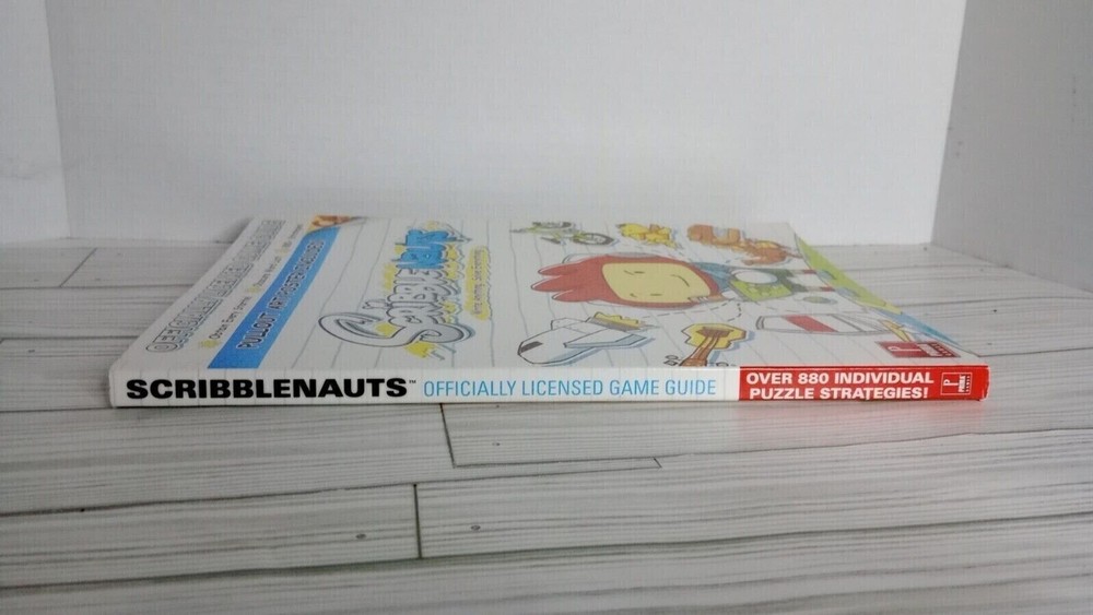 2009 Nintendo DS ScribbleNauts Strategy Game Guide with Poster Prima Games