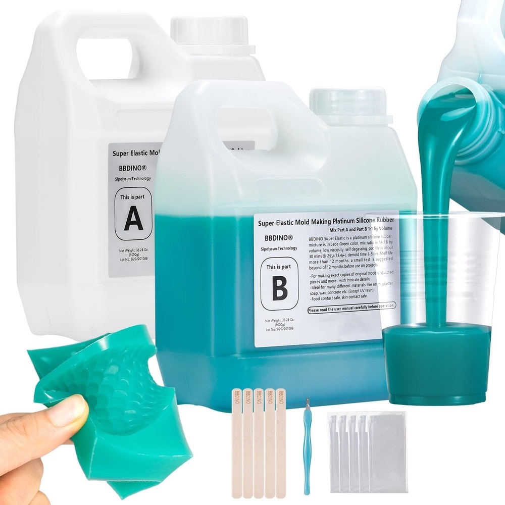 Liquid Silicone Rubber for Molds - Safe & Odorless