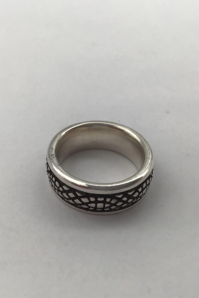 Georg Jensen Sterling Silver Ring No. 426 Lene Munthe