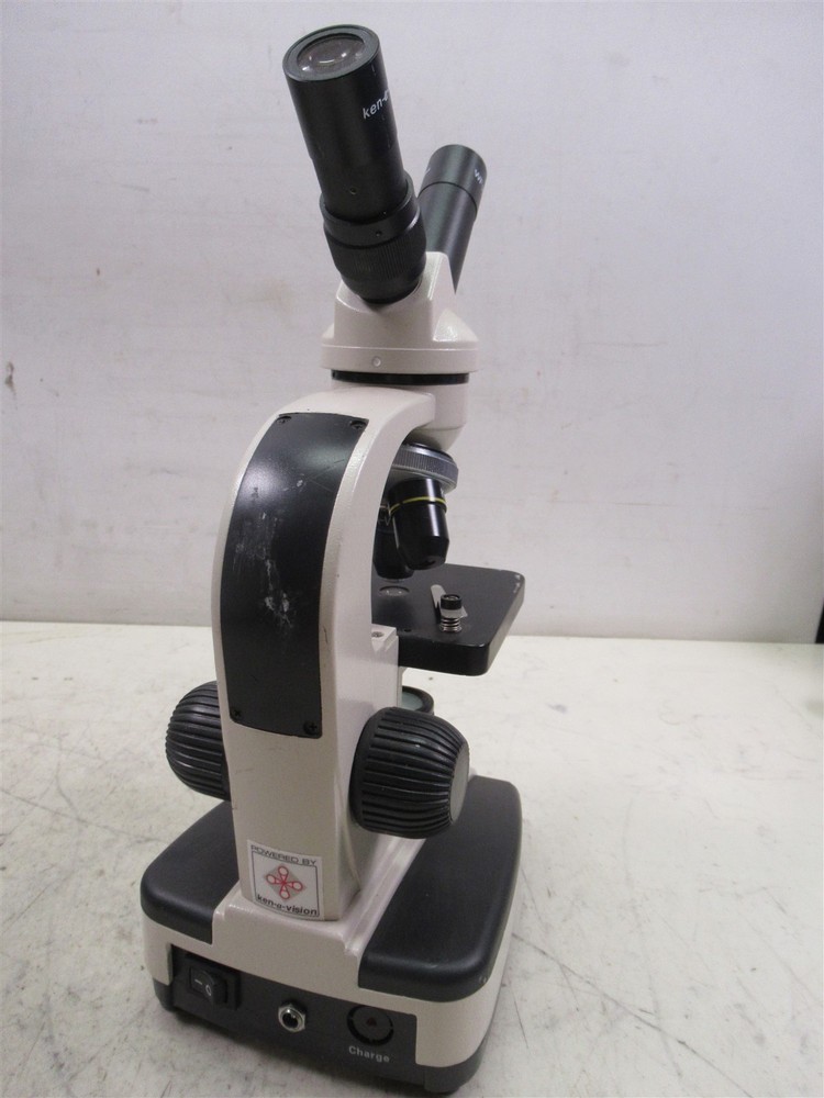 Ken-a-Vision T-1202C Cordless Compound Microscope Dual Opposing Head