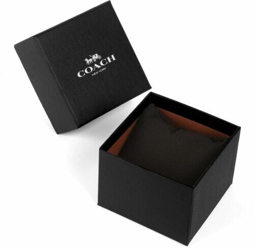 BRAND NEW AUTHENTIC COACH WATCH GIFT BOX INCLUDING WATCH PILLOW & COACH BOOKLET