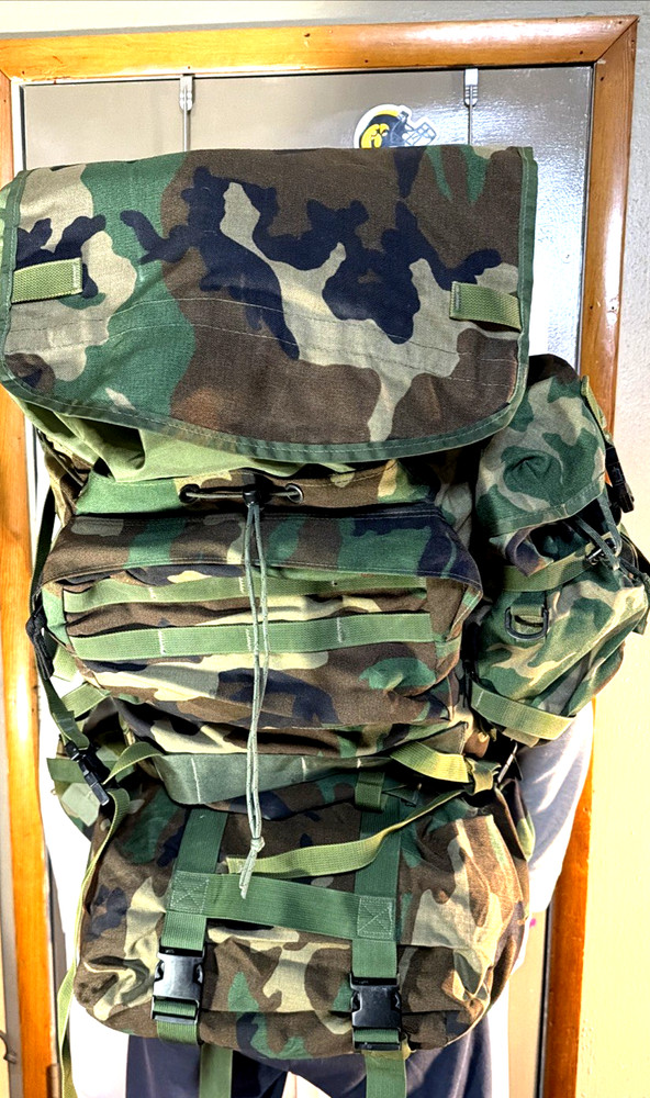 COMPLETE SET OCP MOLLE II LARGE RUCKSACK MULTICAM Pack BACKPACK ARMY USGI ISSUE