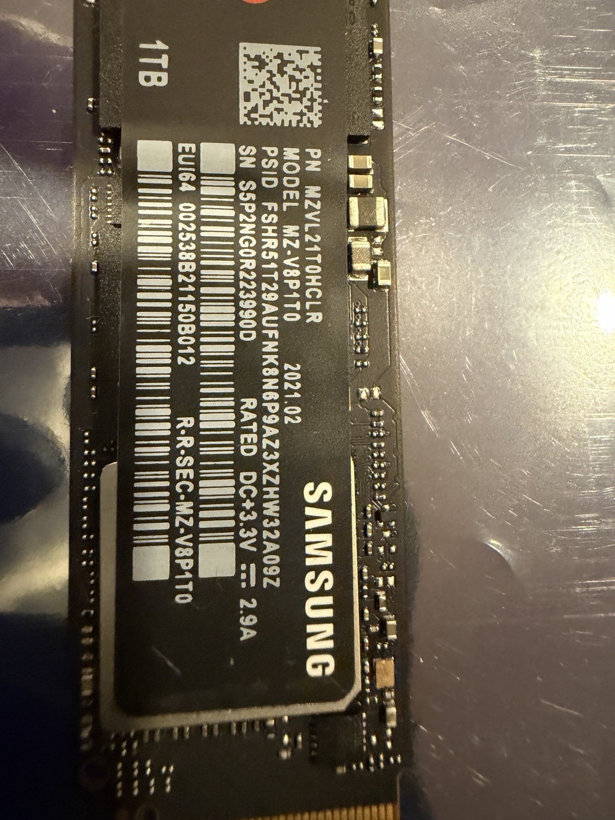 Samsung 980 PRO 1TB Internal M.2 PCle 4.0 NVMe SSD MZ-V8P1T0 L#6