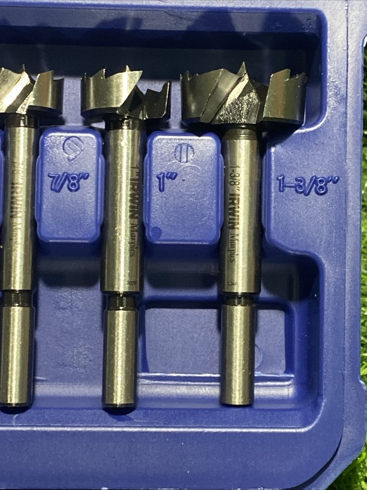 Irwin Tools IRWIN Marples Forstner Bit Set, Wood Drilling, 8 One Size, Multi
