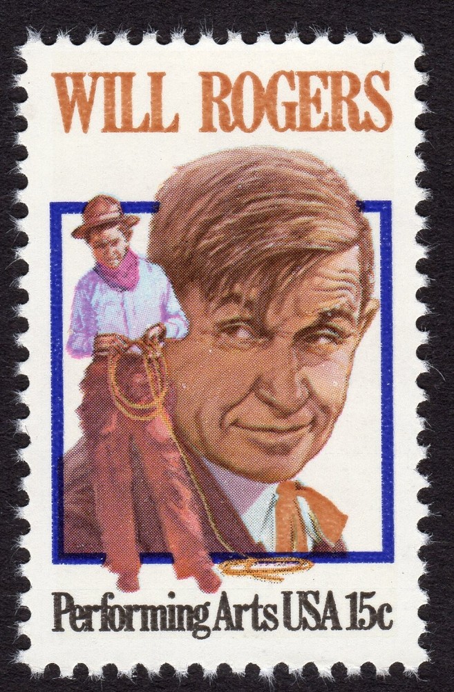 Scott #1801 Will Rogers Single Stamp - MNH