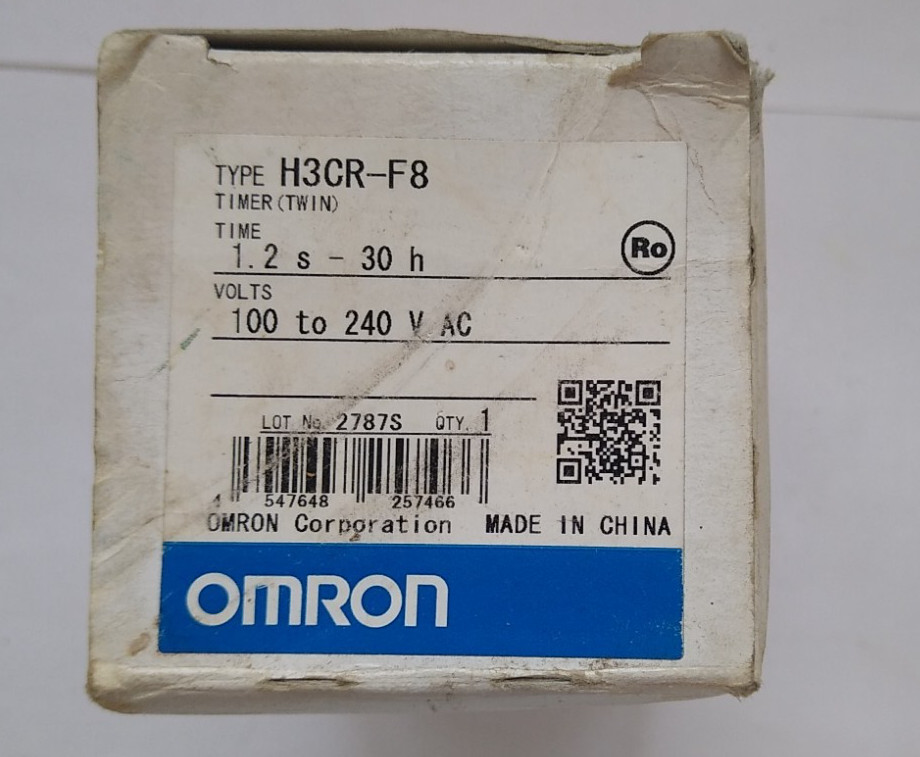Omron H3CRF8 Timer 100-240VAC New
