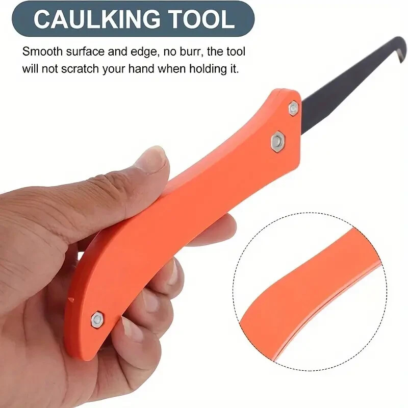 1 PC STAINLESS STEEL GROUT REMOVER  TOOL~PLASTIC HANDLE