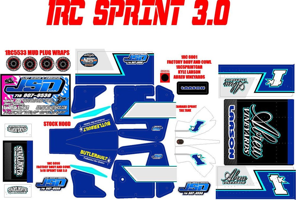 1RC SPRINT WRAP KYLE LARSON ABREU VINEYARDS  THEME