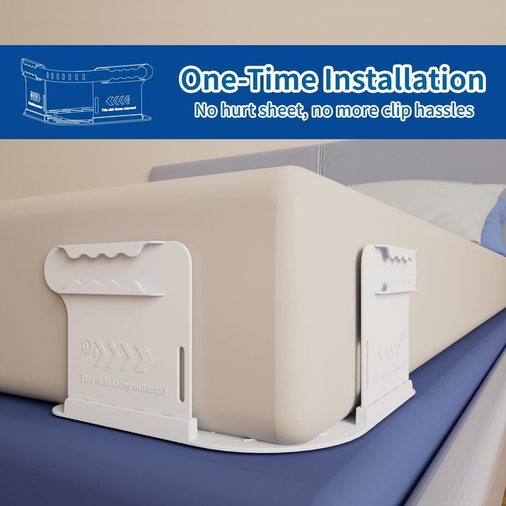 Bed Sheet Holders for Corners Fitted Sheet Holder Keep Sheets Bed Sheet Straps