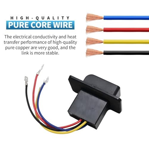 387874 12V Power Stabilizer Jack Control Switch, Replacement for Lippert High