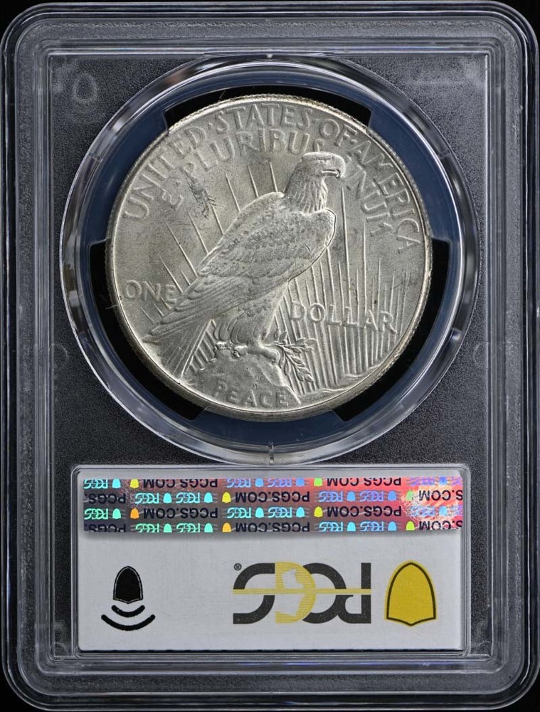 1927 $1 Peace Dollar PCGS MS63