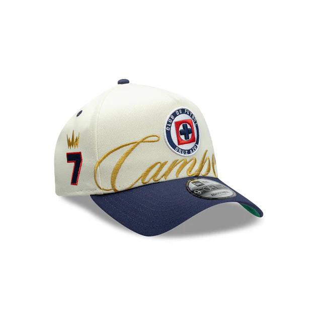 CRUZ AZUL NEW ERA CAP 9FORTY SNAPBACK ADJUSTABLE LIGA MX CONCACAF CHAMPION 2025