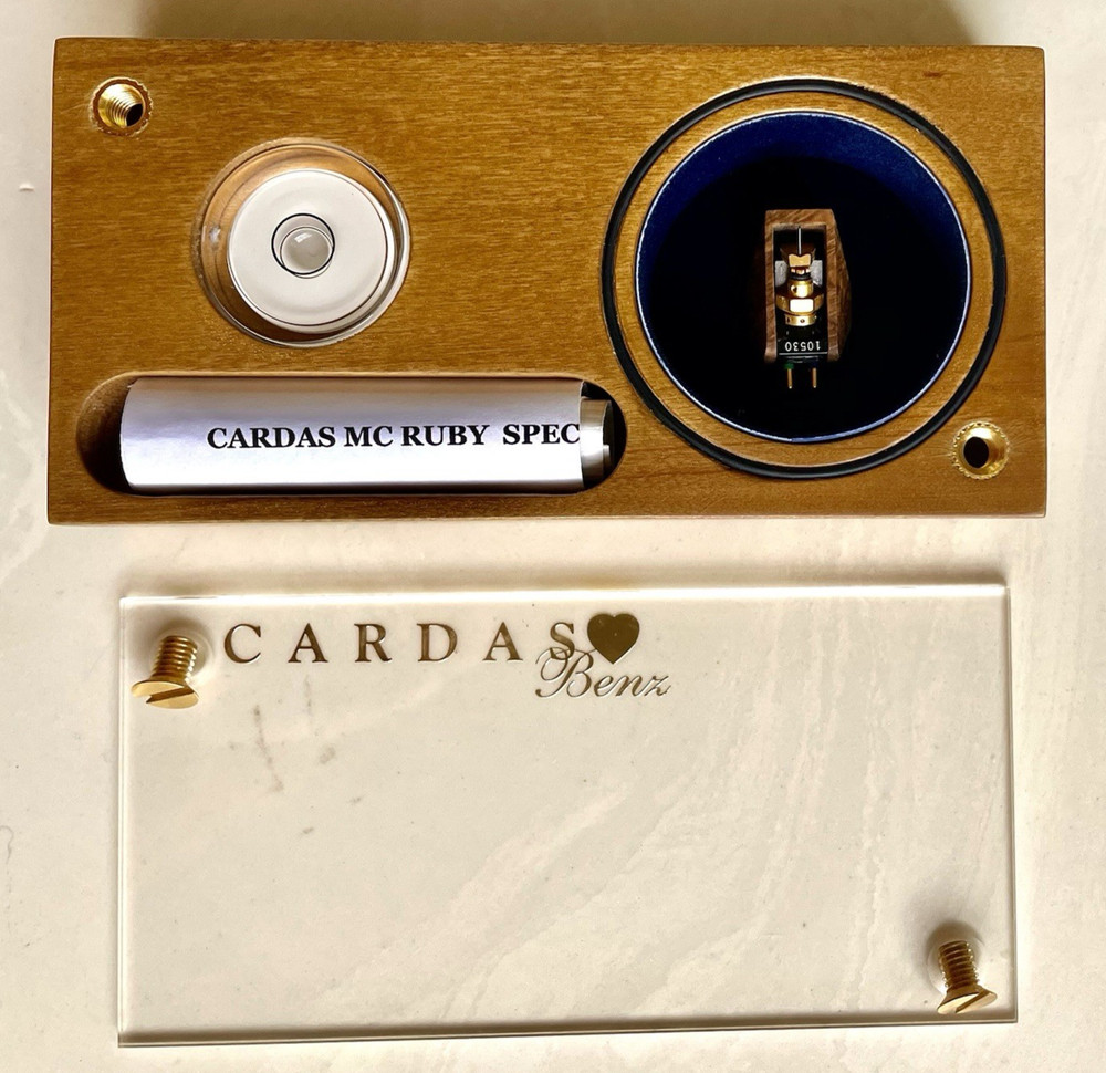 Cardas Myrtle Heart Ruby (Benz Micro Ruby) MC Cartridge, Line-contact on Boron