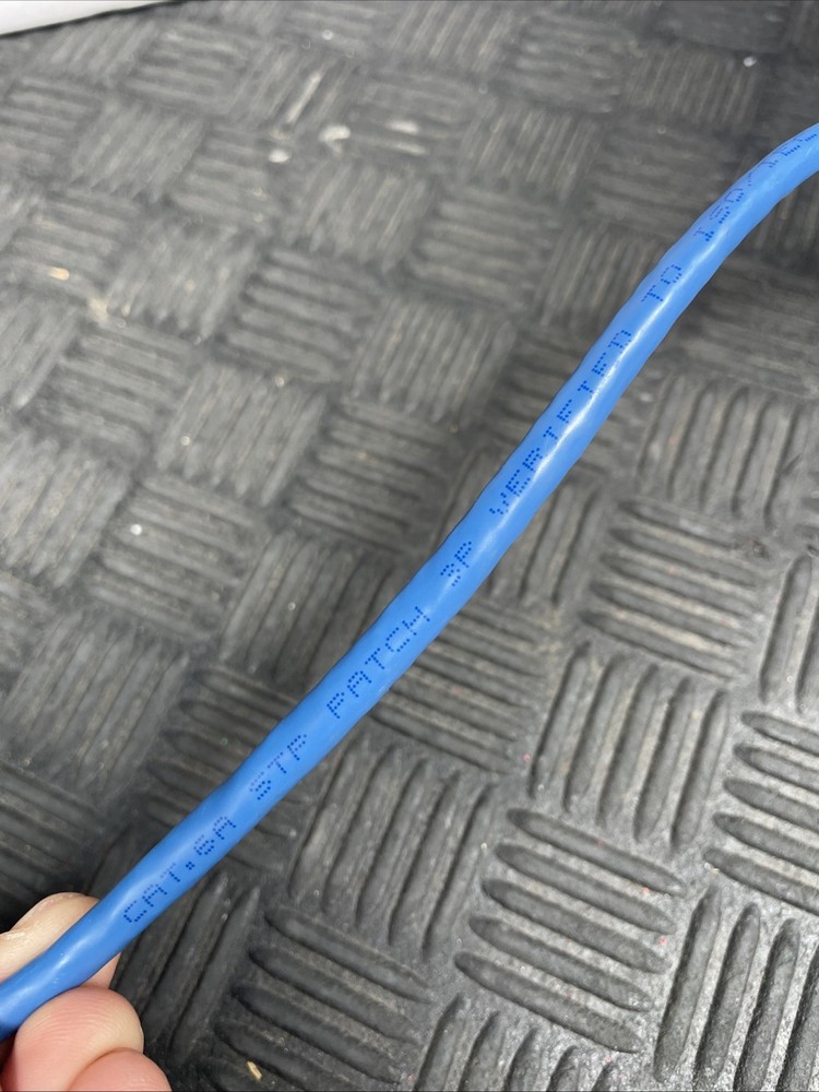 Cat 6a Ethernet Network Patch Cable 10 Ft 26 AWG