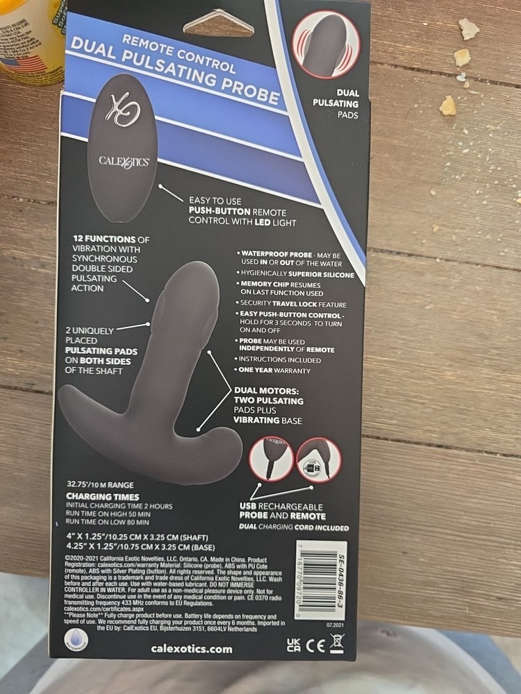 CalExotics SE-0436-86-3 Eclipse Remote Control Dual Pulsating Probe
