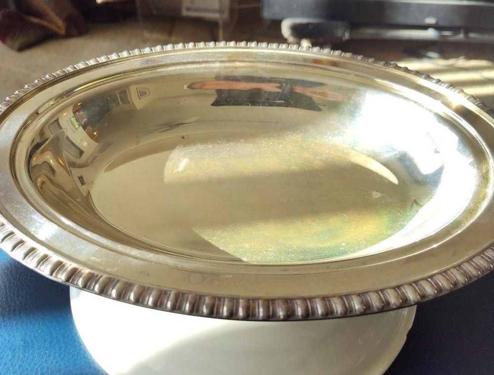 Silver plated dish