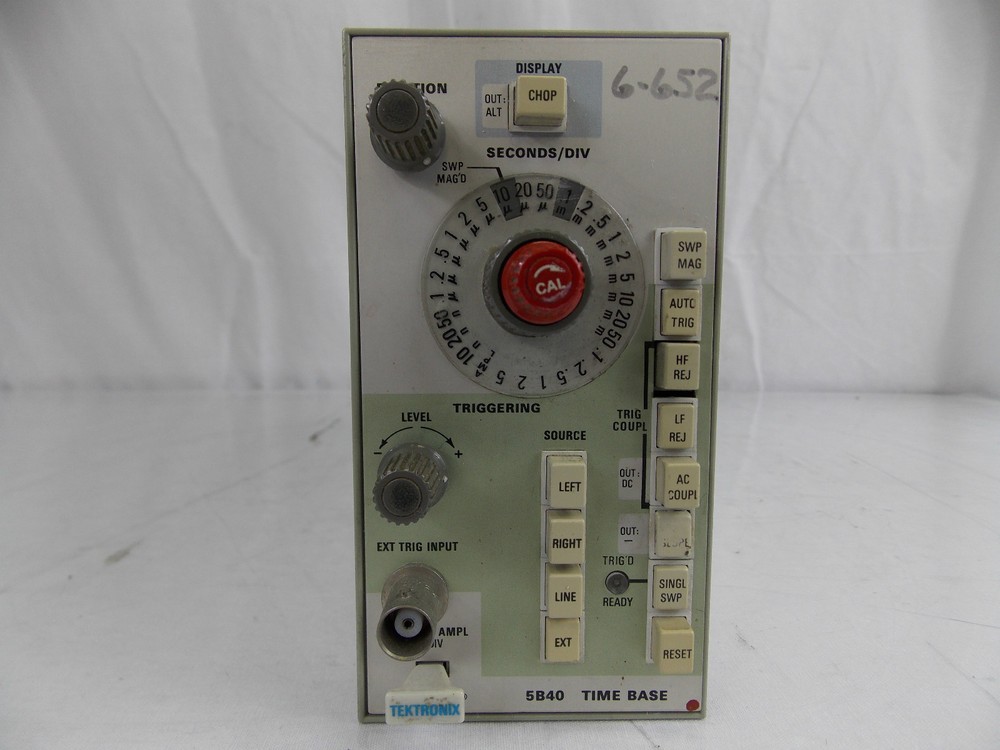 TEKTRONIX 5B40 TIME BASE