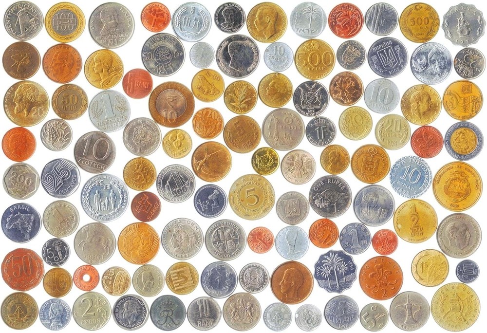 Educational World Coins Pack - 20 Assorted Pieces