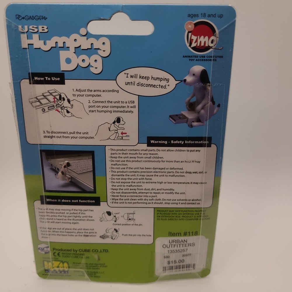 Novelty Dog Animated USB