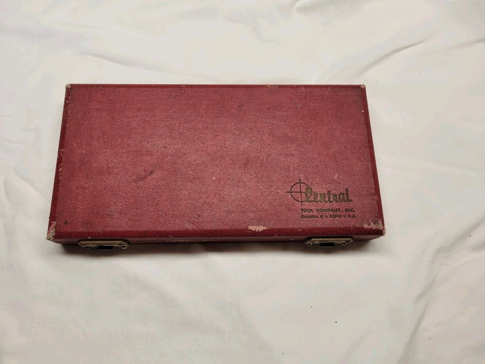 Central Tool Tubular Inside Micrometer 10 Pc Measurement Tool EXC COND