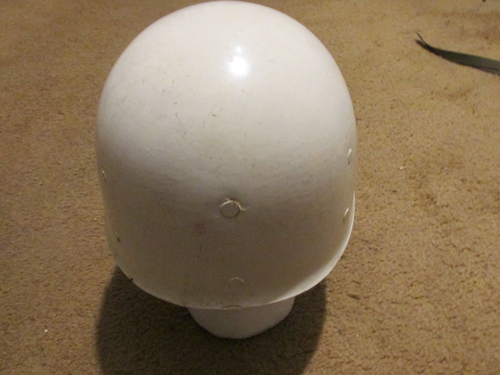 ww2 M1 fixed bail helmet with vfw pained liner made byu MSA