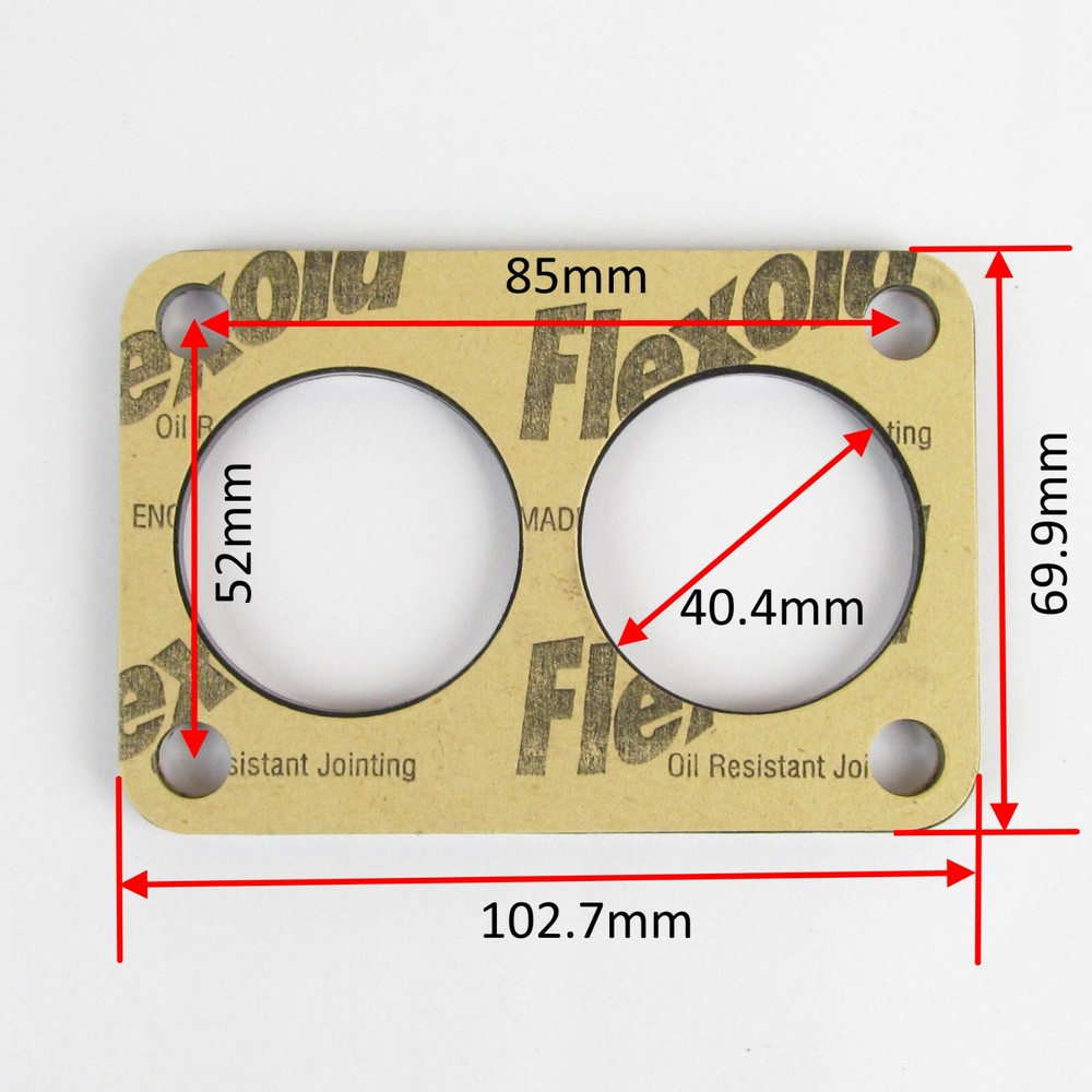 WEBER 40 DCNF CARBURETOR BASE INSULATION PLATE
