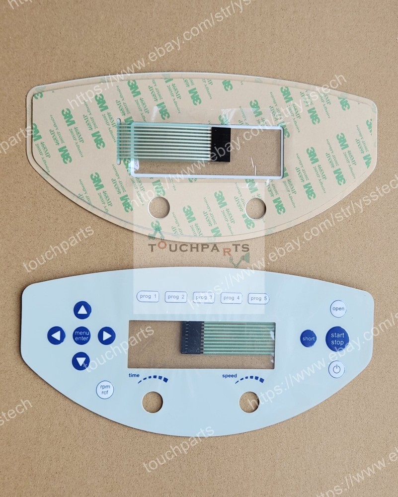 Operating Membrane Overlay for Eppendorf 5430 Benchtop Centrifuge w/ Knobs Dials