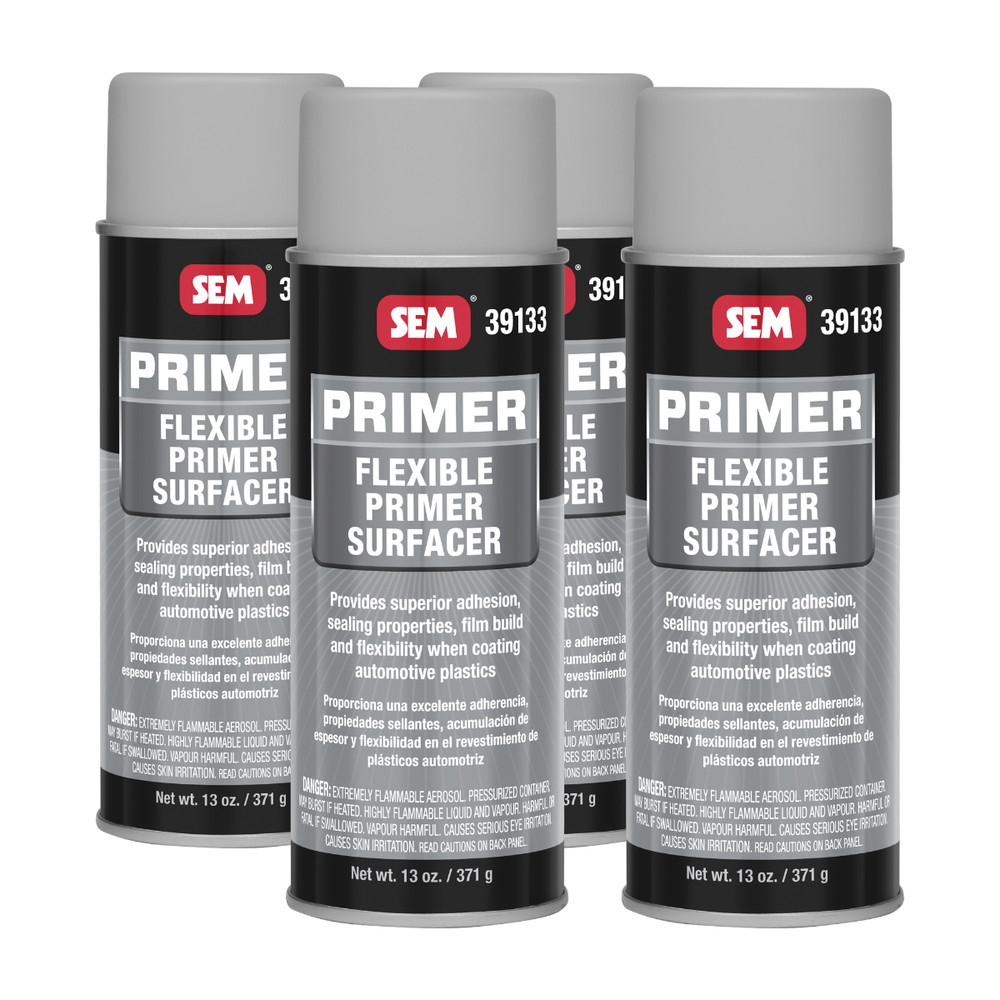 SEM 39133 Flexible Primer Surfacer 13 oz (4 Pack)