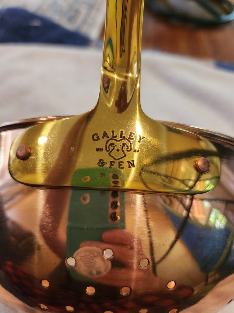 Galley & Fen Copper Colander, NWT* Please See Description