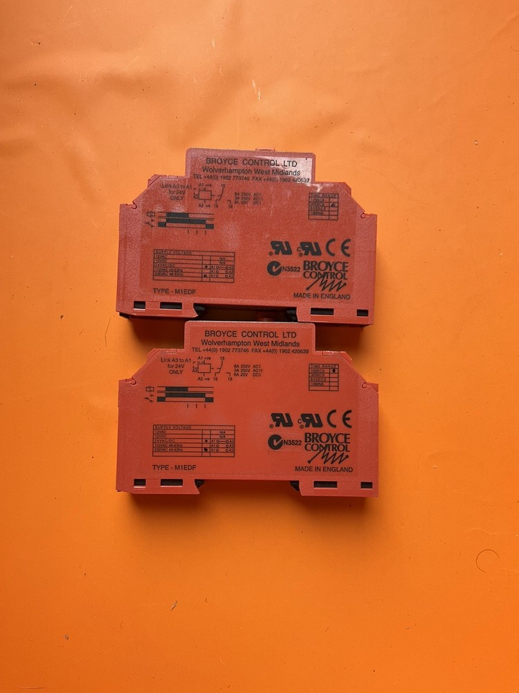 BROYCE CONTROL M1EDF TIMER RELAY