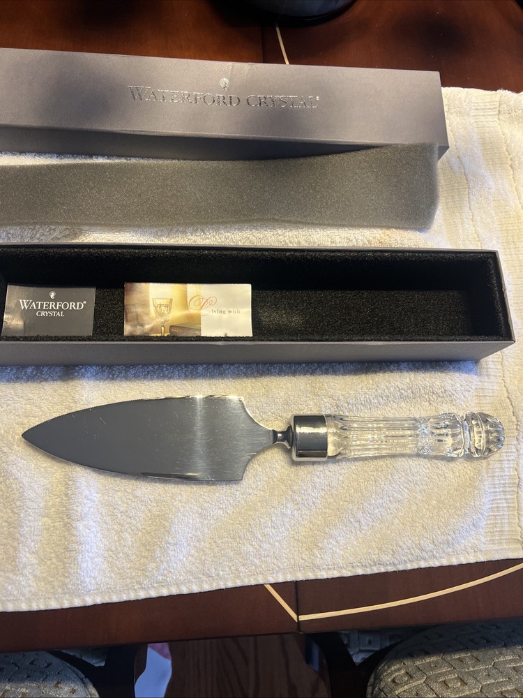 Waterford Crystal Wedding Cake Server