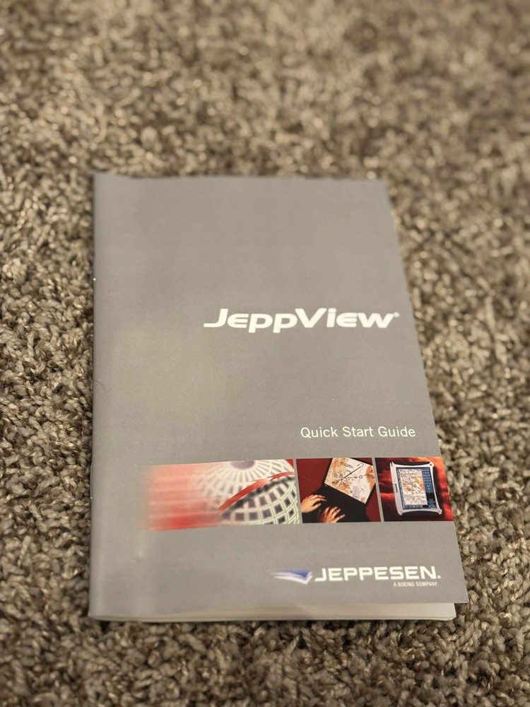 Jeppeson Electronic Chart JeppView For Multi-function Displays~Vista 2009 CD-Rom