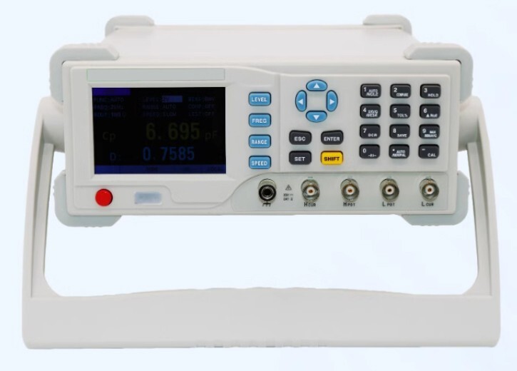 LCR Meter DCR Electrolytic Capacitance Meter 10Hz-10kHz Continuously Adjustable