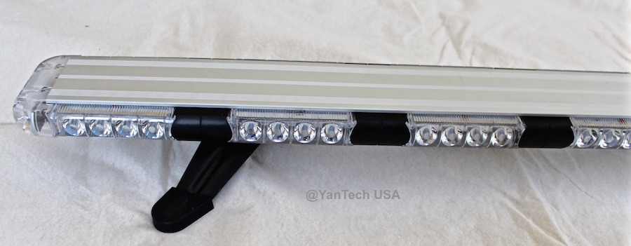 56” Amber LED Lightbar Tow Truck Plow Roll Back Police w/Alley,Brake&Turn Signal