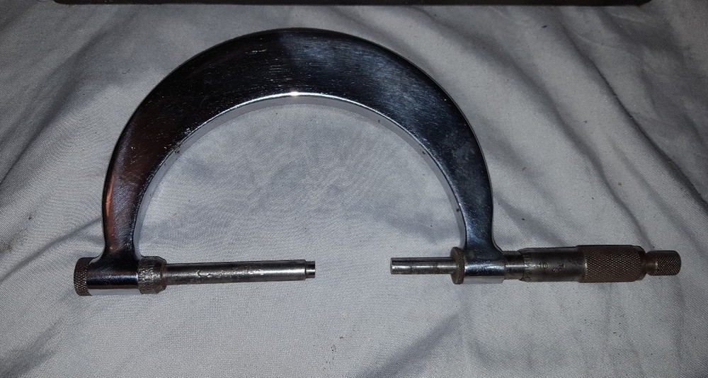 TUBULAR MICROMETER CO. LARGE OUTSIDE MICROMETER