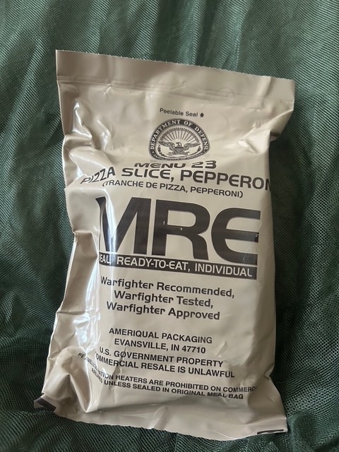 Official Ameriqual Military MRE Individual Single Meal You Pick Exp. 2027.